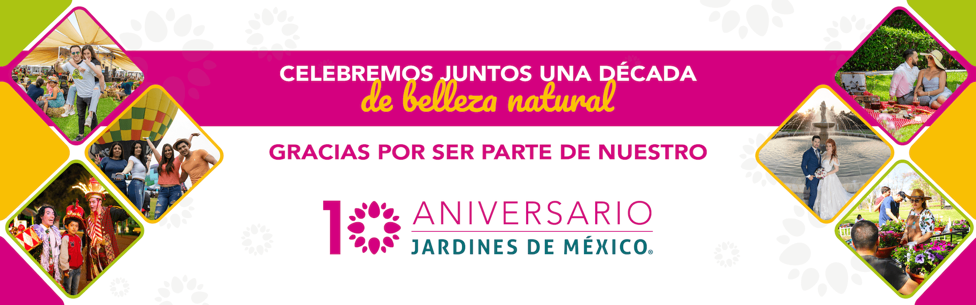 Jardines de México 10 aniversario